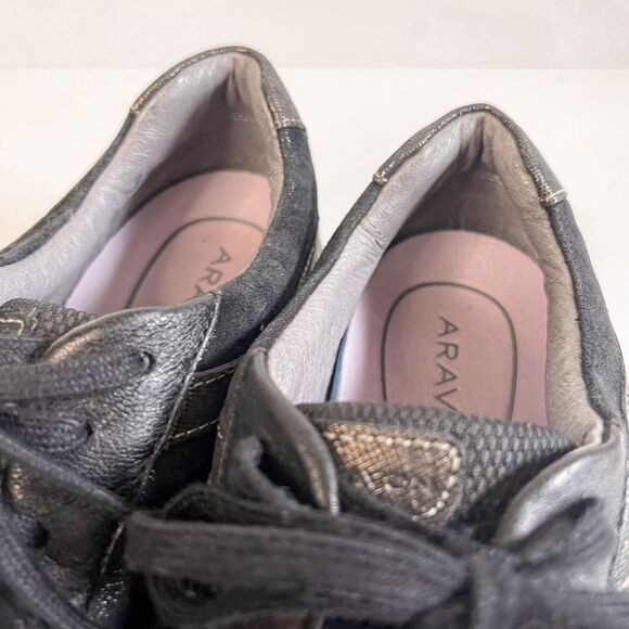 Aravon Pyper Ubal Black Sneakers Size 9.5 - Picture 5 of 9